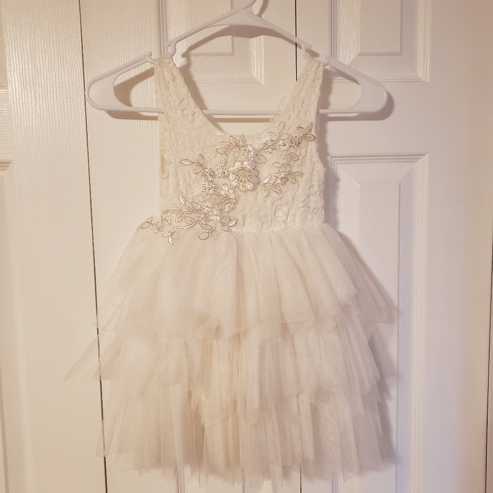 Pop Sparkle Flower Girl Dress